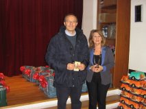 Consegna dei pacchi natalizi 2015