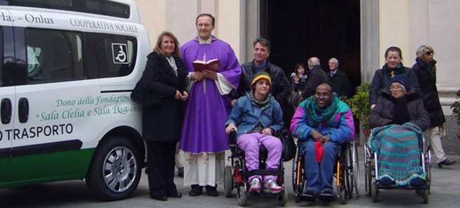 Automezzo donato alla Cooperativa A.la.t.Ha.